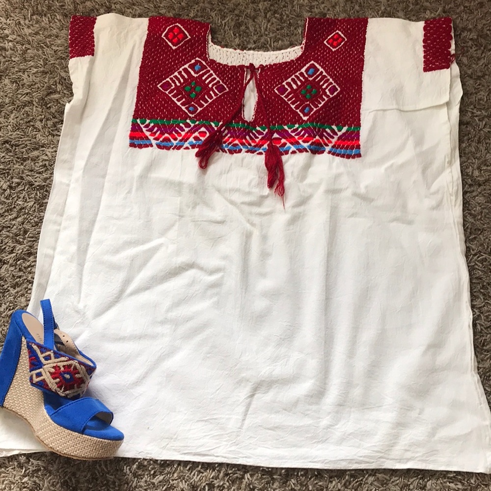 Embroidered Handmade Mexican Top